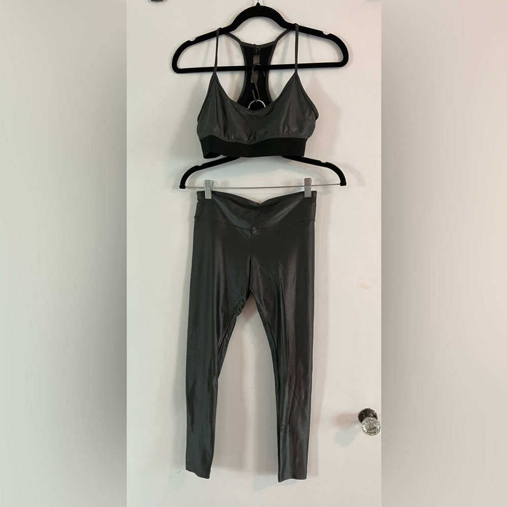 Marching Koral Sports Bra and Leggings
